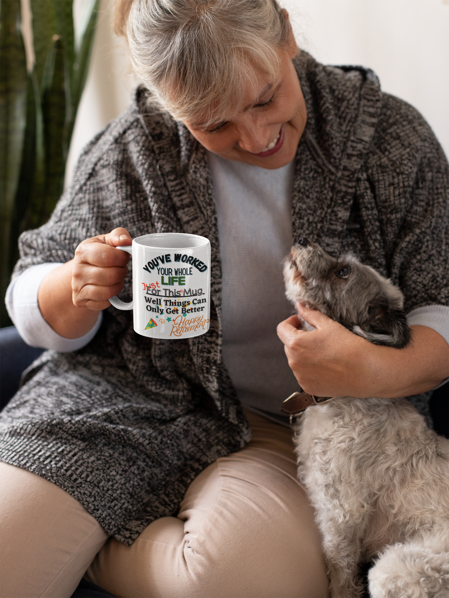 "You've Worked Your Whole Life..." 11oz or 15oz Mug For Retirement Success