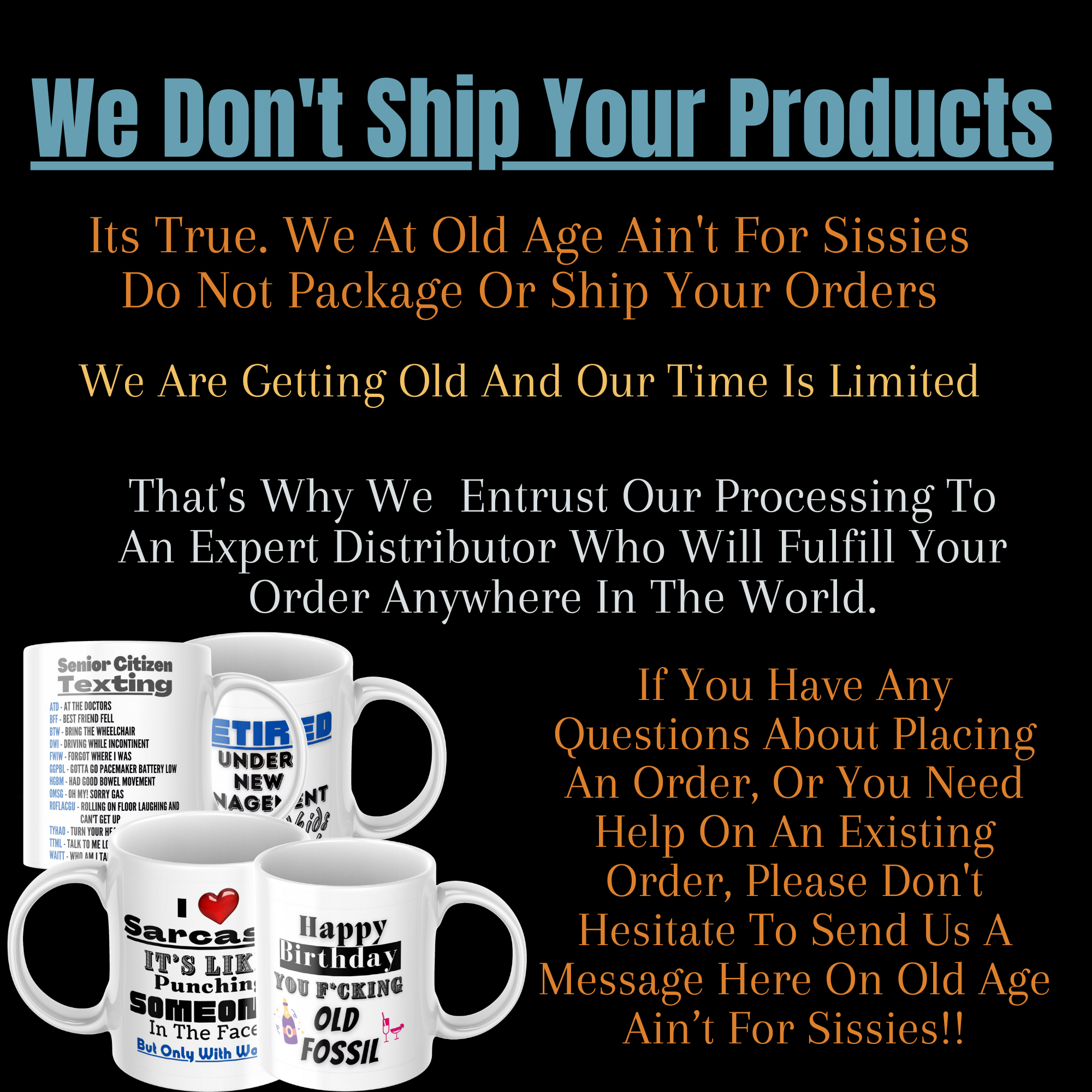 For Seniors Coffee Lovers-11oz Or 15oz Mugs "Fuck Off I'm Drinking...