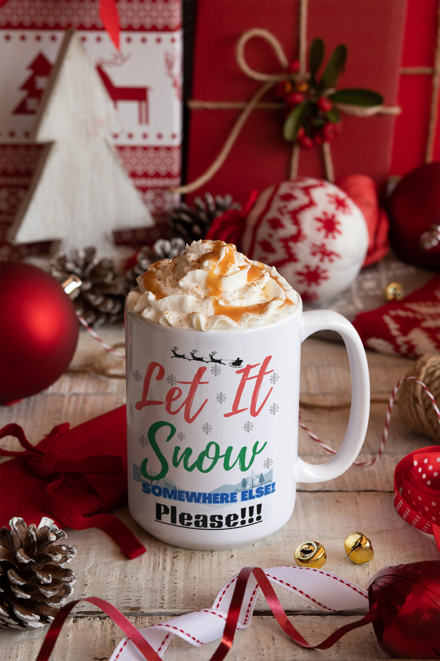 everwellaging.com-Let It Snow...11oz or 15oz Christmas Mug