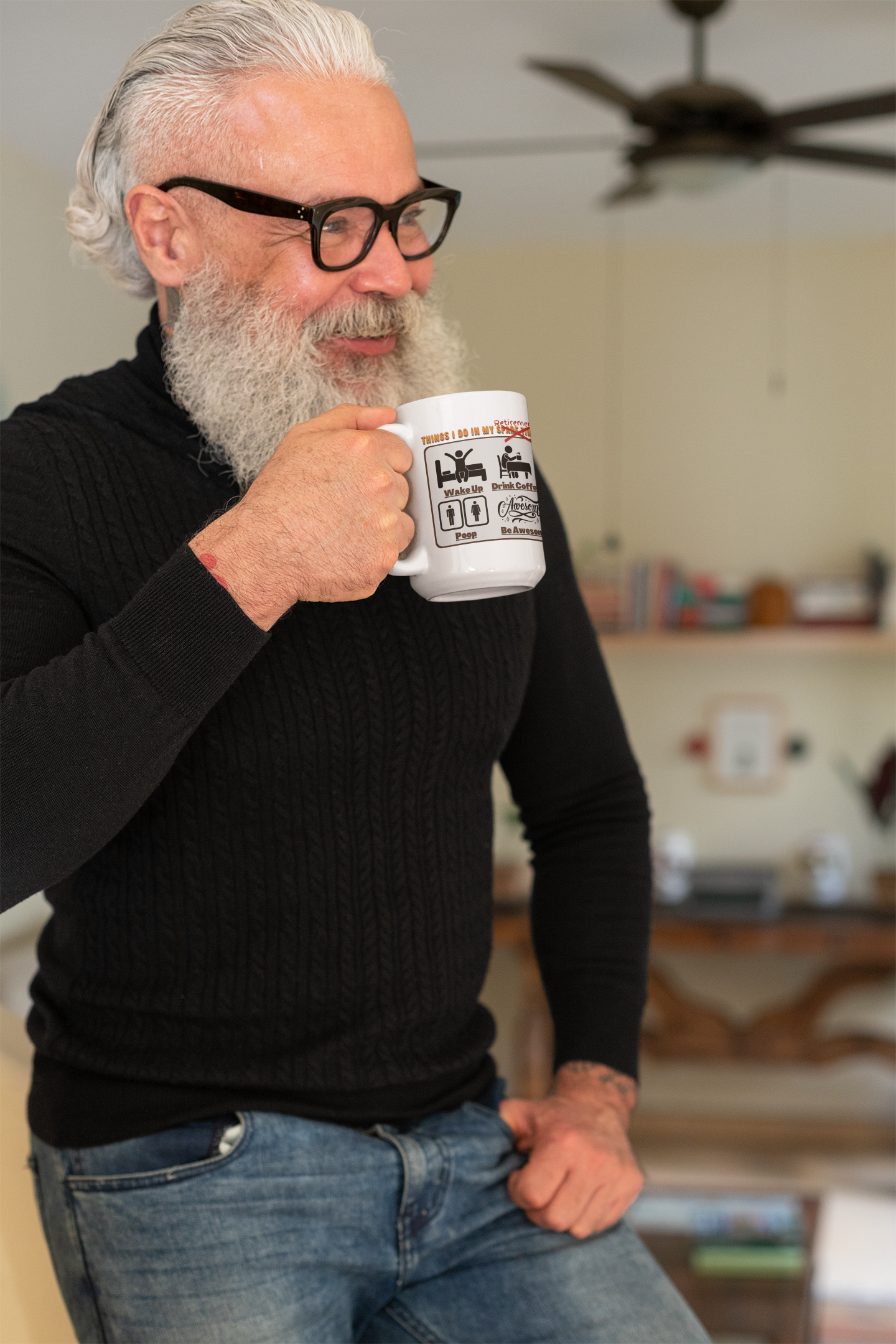 Retirement-To-Do List-11oz or 15oz Mug "Things I Do...