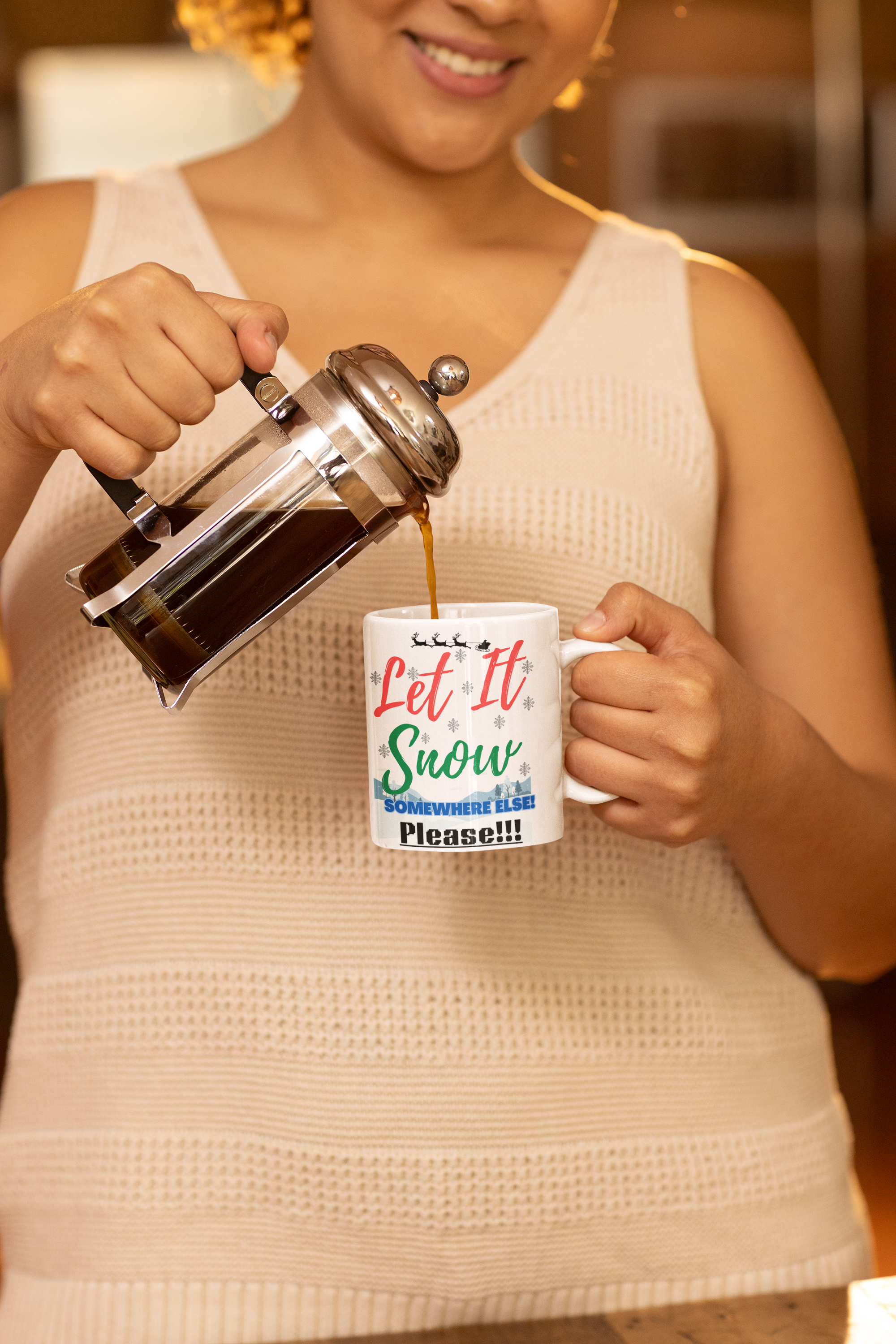 everwellaging.com-Let It Snow...11oz or 15oz Christmas Mug