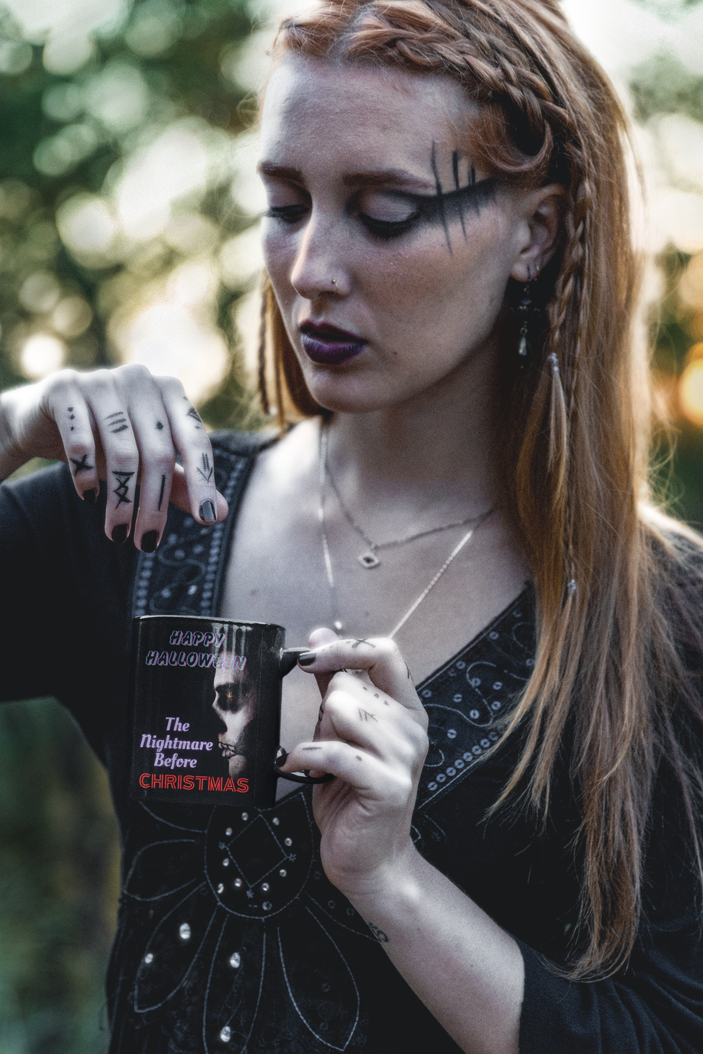 everwellaging.com-Nightmare Before Christmas. | 11oz or 15oz Black Halloween  Mug
